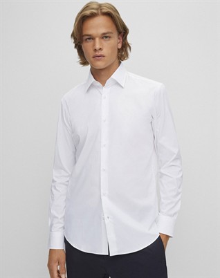 Hugo Boss - Joe Kent Skjorte - White